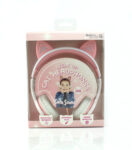 Kids SafeSounds Volume Limited LED Light Up Cat Over Ear Headphones for Children