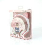 Kids SafeSounds Volume Limited LED Light Up Cat Over Ear Headphones for Children